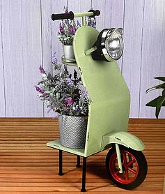 idooka Small Scooter End Tables Garden Decoration